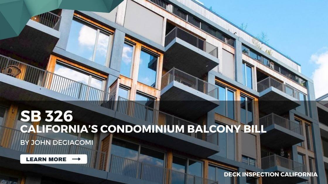 sb 732621 condo balcony law for california